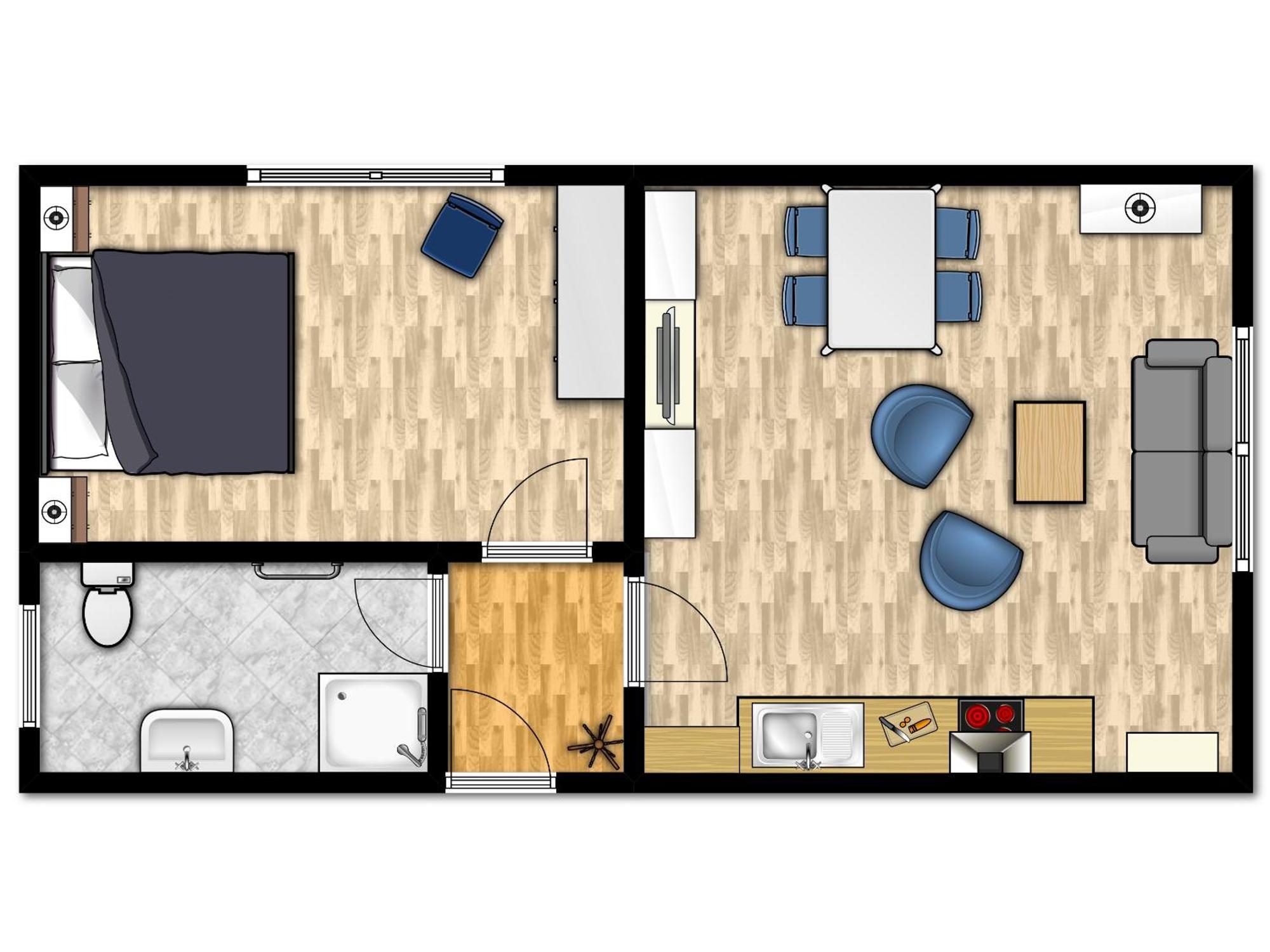 Haus Coordes Wohnung 02 نورديرني المظهر الخارجي الصورة